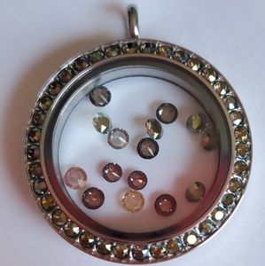 Origami Owl Swarovski Crystals Living Locket